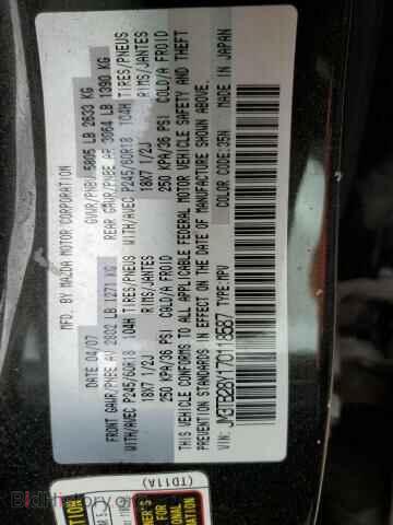 2007 MAZDA CX-9 - VIN: JM3TB28Y170118587 - Фото 10