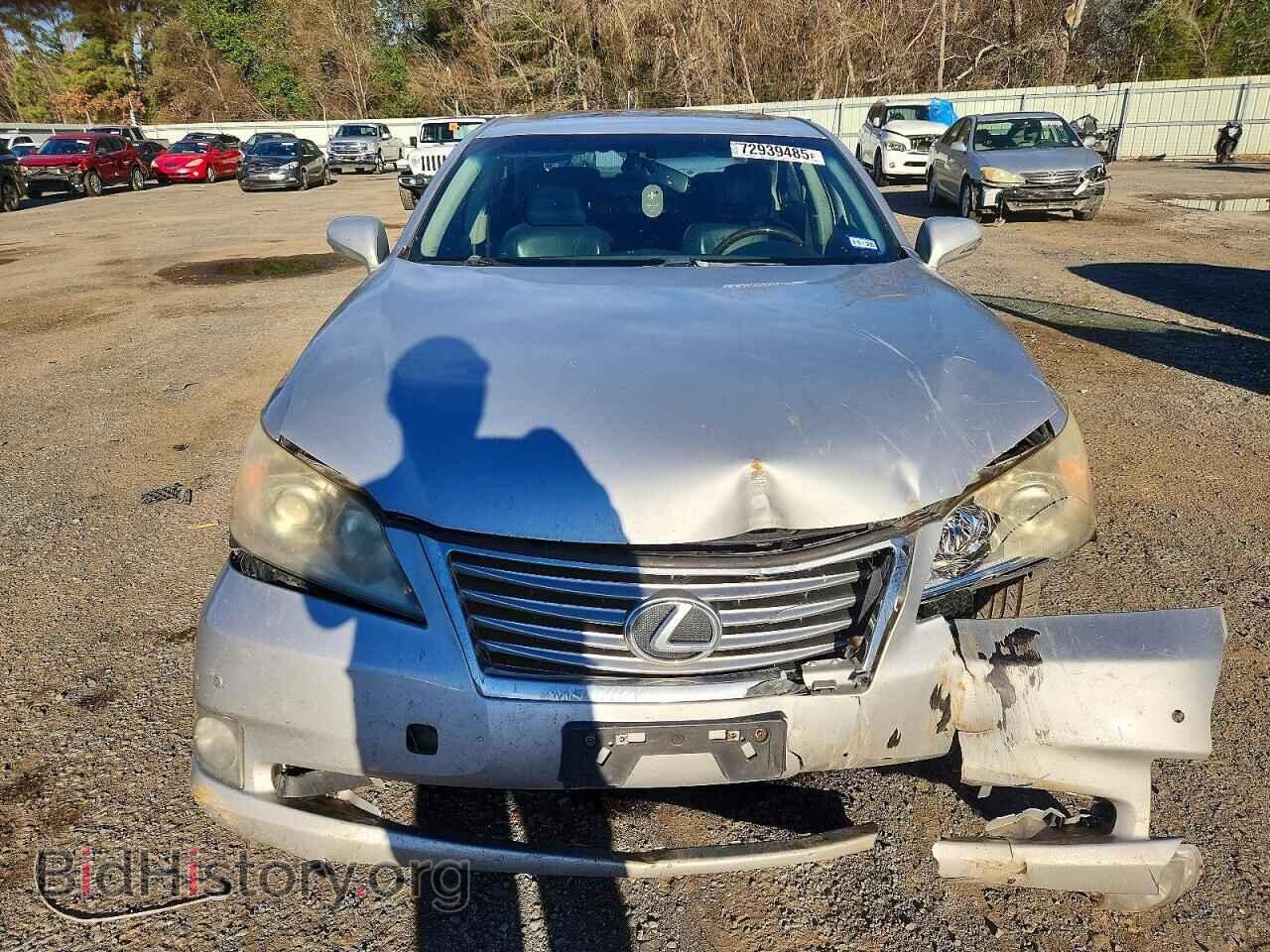 2010 LEXUS ES350 - VIN: JTHBK1EG2A2371731 - Фото 5