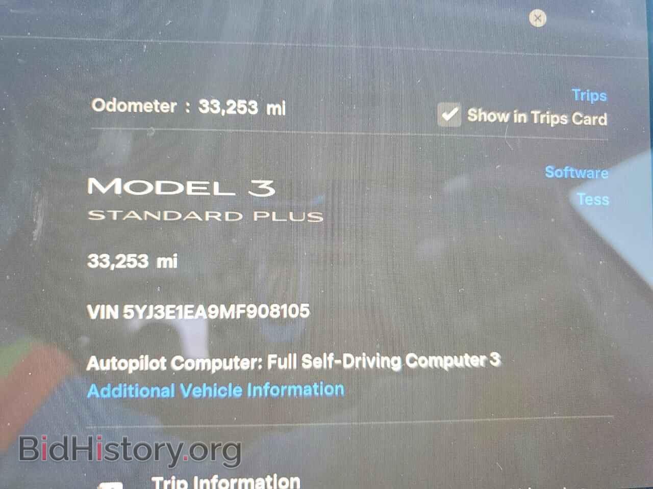 2021 TESLA MODEL 3 - VIN: 5YJ3E1EA9MF908105 - Фото 9