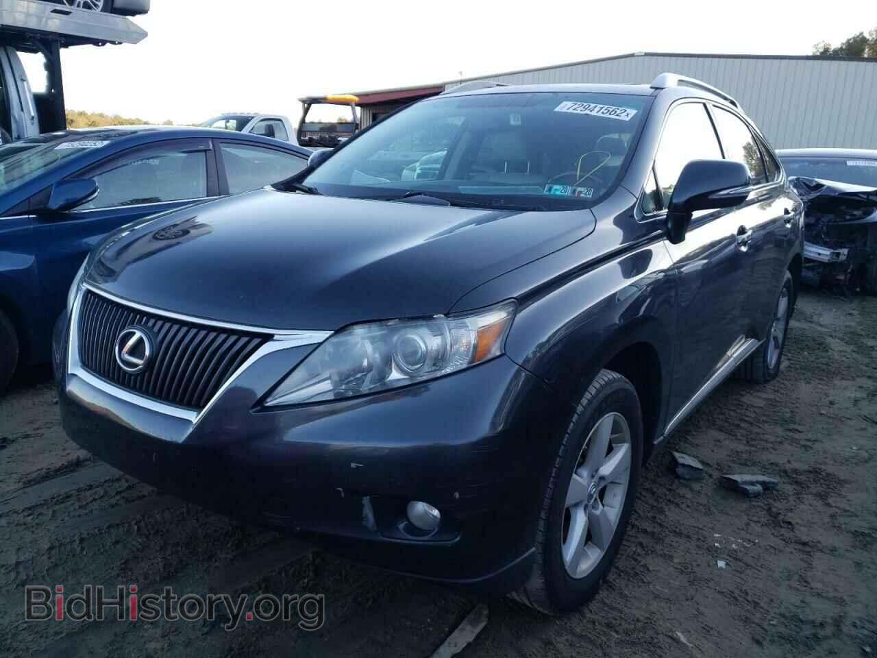 Фотография 2T2BK1BA2AC016203 - LEXUS RX350 2010