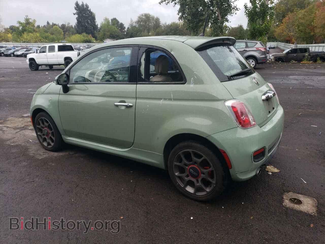 2015 FIAT 500 - VIN: 3C3CFFBR6FT555903 - Фото 2