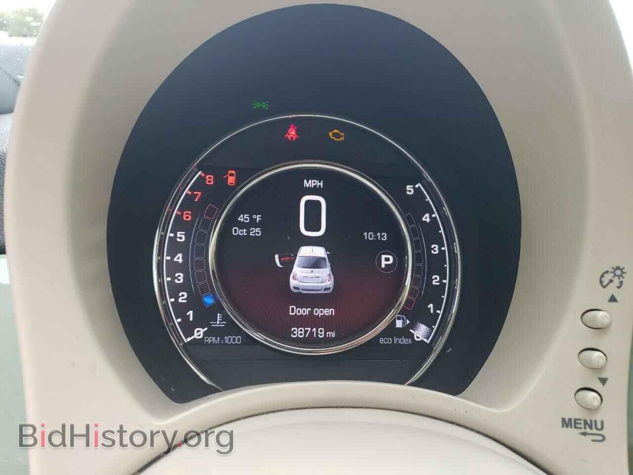 2015 FIAT 500 - VIN: 3C3CFFBR6FT555903 - Фото 9