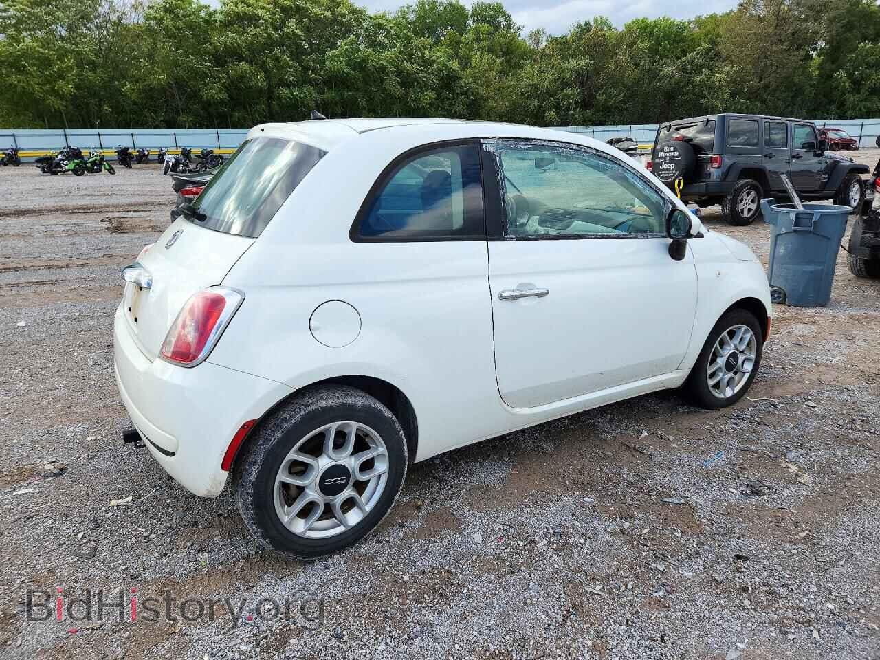 2012 FIAT 500 - VIN: 3C3CFFAR2CT127324 - Photo 3
