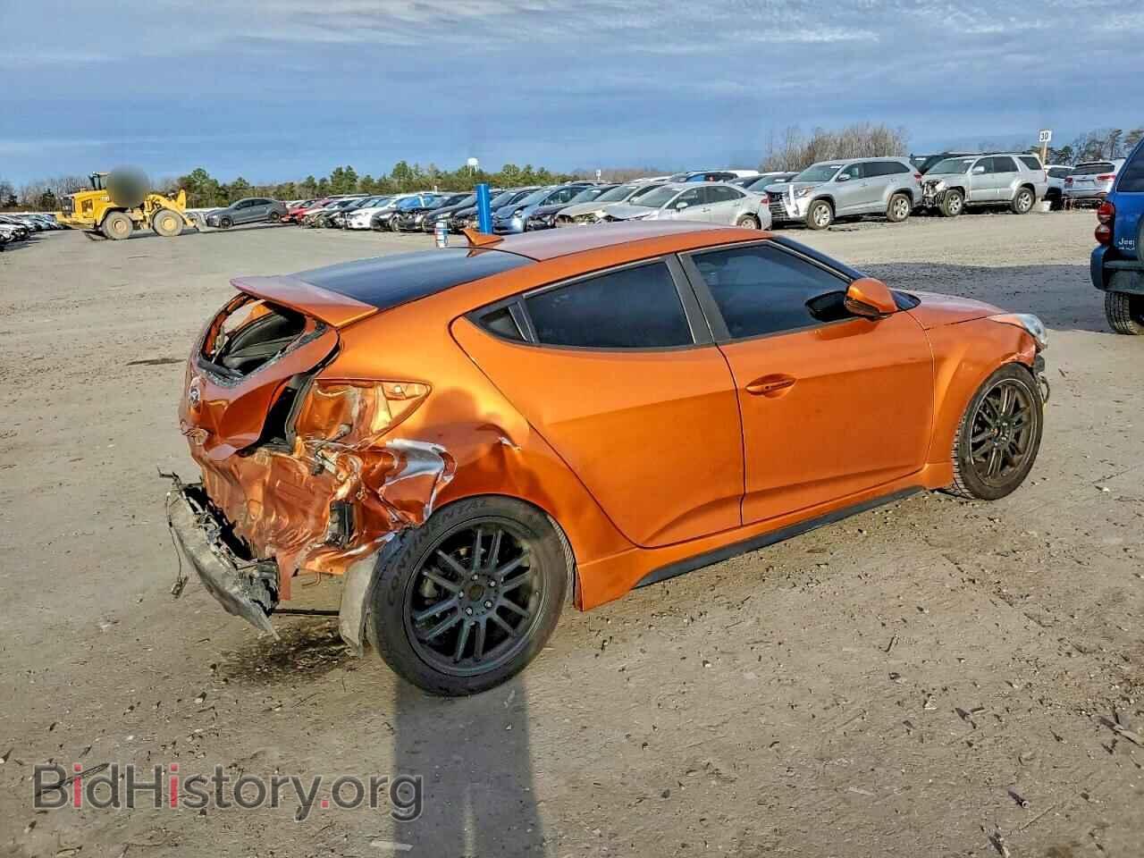 2016 HYUNDAI VELOSTER - VIN: KMHTC6AE2GU299636 - Фото 3