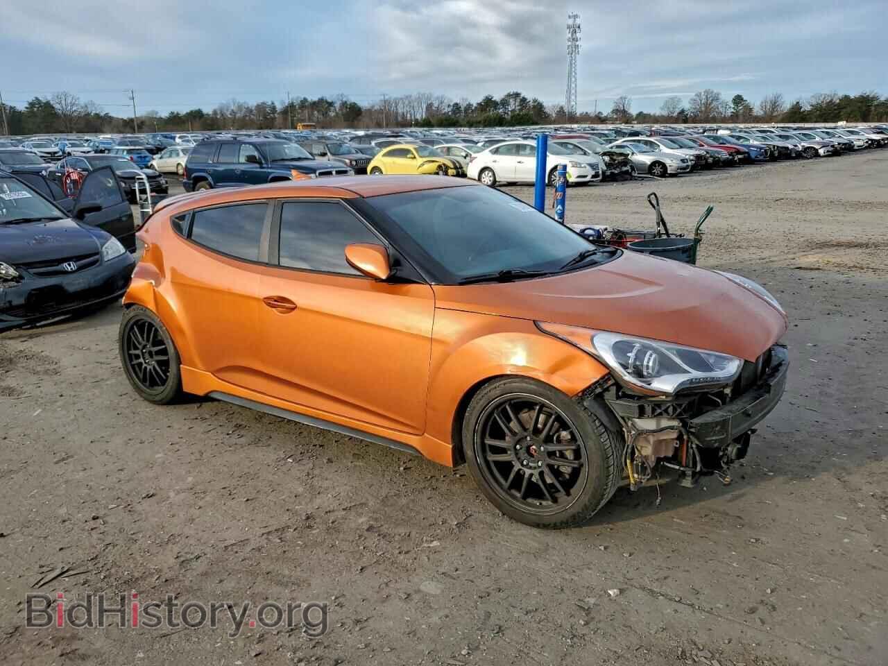 2016 HYUNDAI VELOSTER - VIN: KMHTC6AE2GU299636 - Фото 4