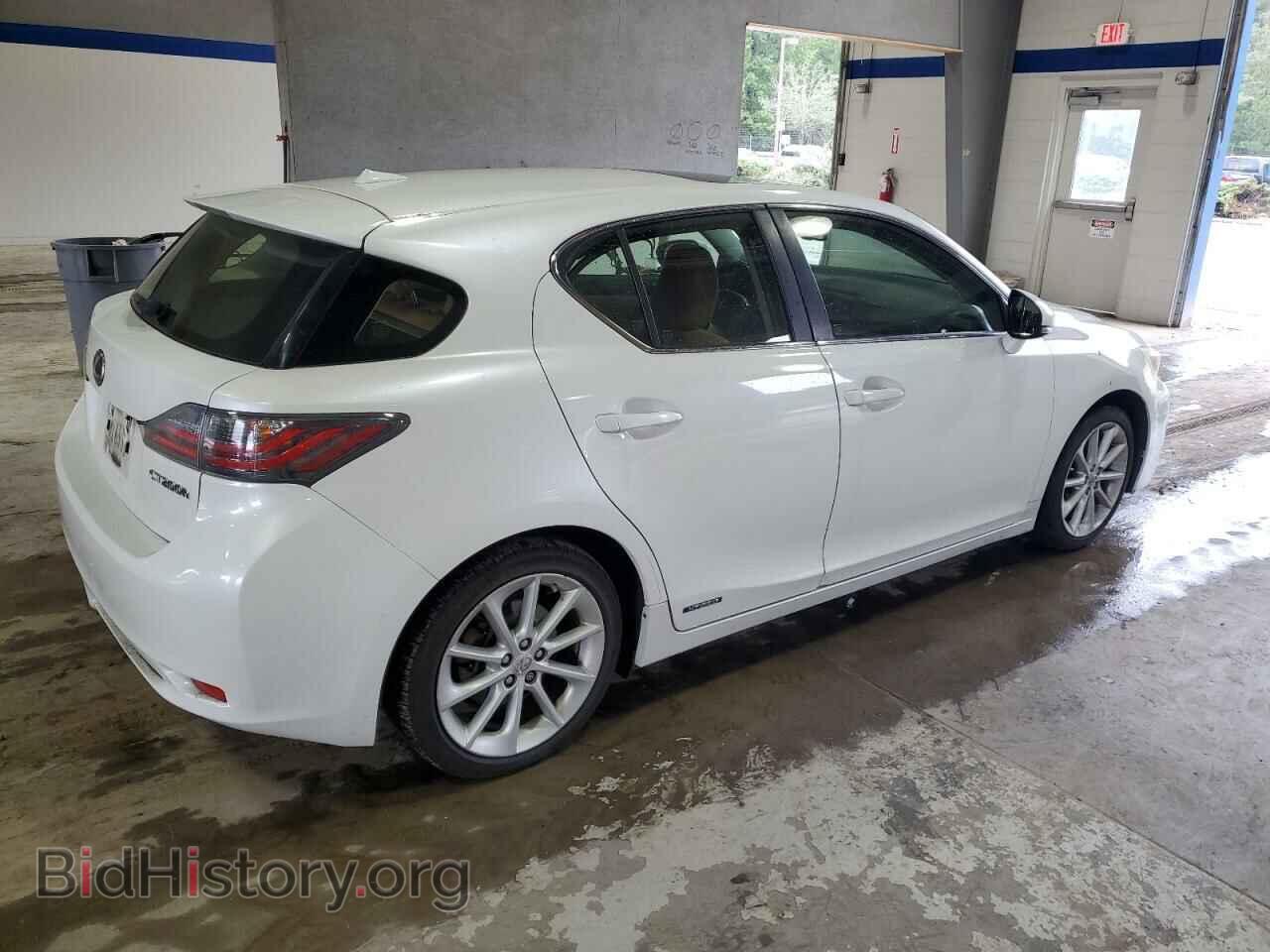 2012 LEXUS CT 200 - VIN: JTHKD5BH8C2080264 - Фото 3