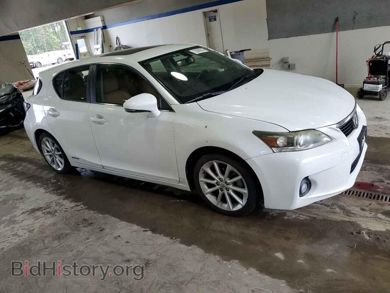 2012 LEXUS CT 200 - VIN: JTHKD5BH8C2080264 - Фото 4