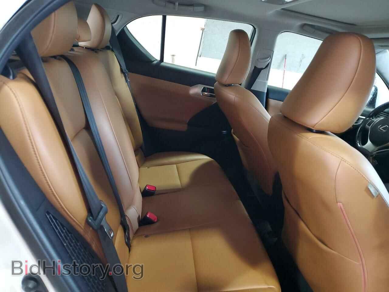 2012 LEXUS CT 200 - VIN: JTHKD5BH8C2080264 - Фото 10