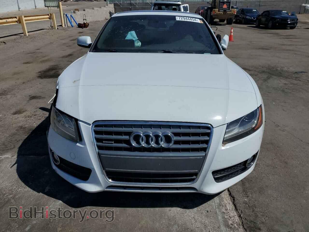 2012 AUDI A5 - VIN: WAULFAFR2CA027235 - Photo 5