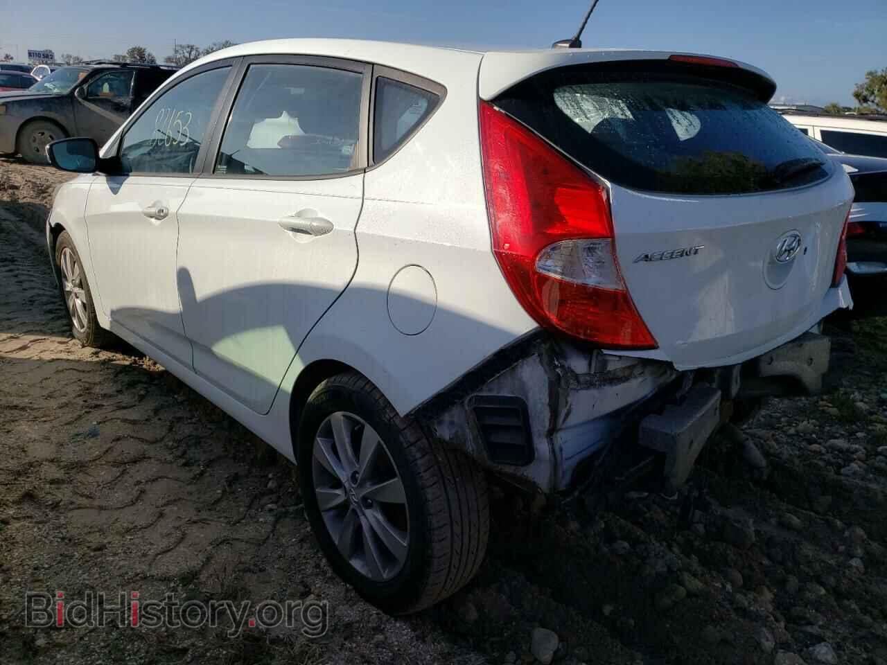 2013 HYUNDAI ACCENT - VIN: KMHCU5AEXDU080734 - Фото 2