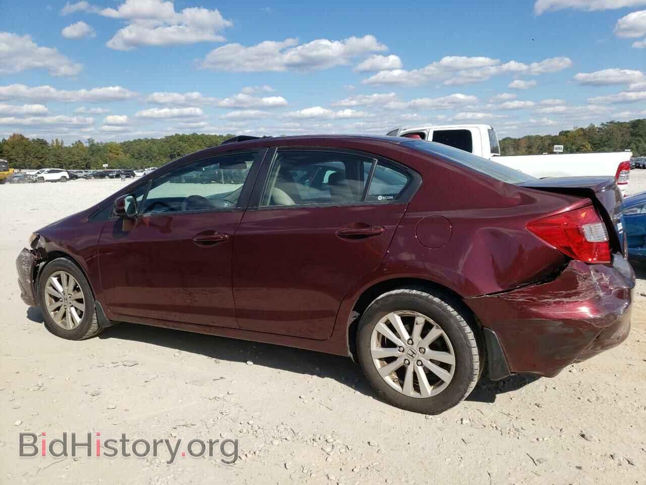 2012 HONDA CIVIC - VIN: 19XFB2F81CE045960 - Фото 2