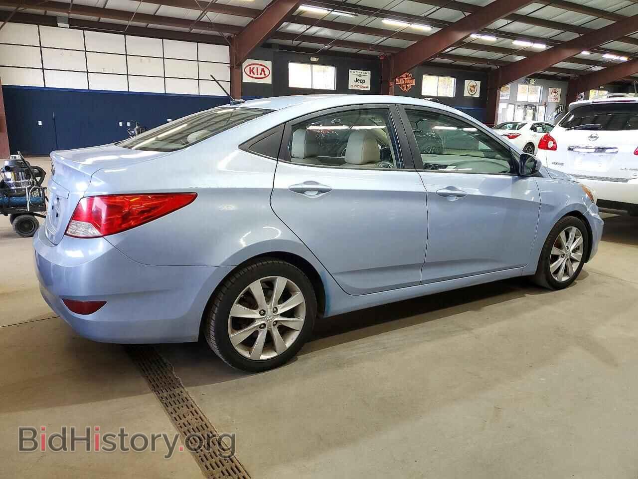 2012 HYUNDAI ACCENT - VIN: KMHCU4AEXCU070648 - Фото 3