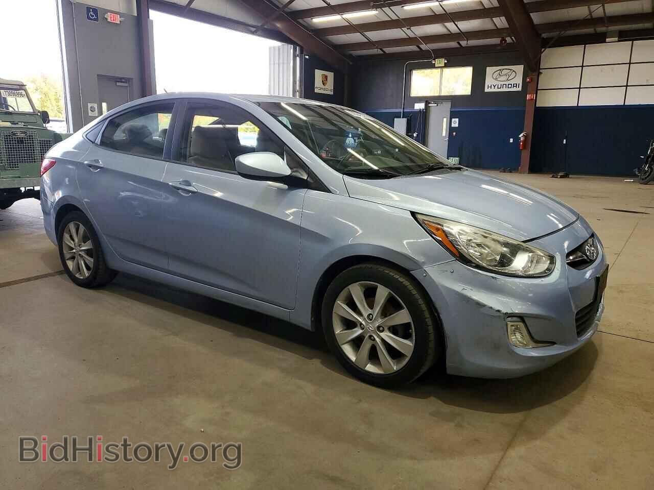 2012 HYUNDAI ACCENT - VIN: KMHCU4AEXCU070648 - Фото 4