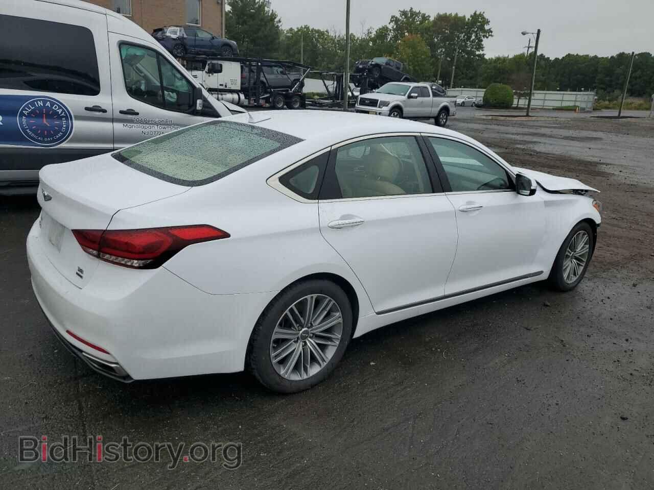 2018 GENESIS G80 - VIN: KMHGN4JE0JU240981 - Фото 3