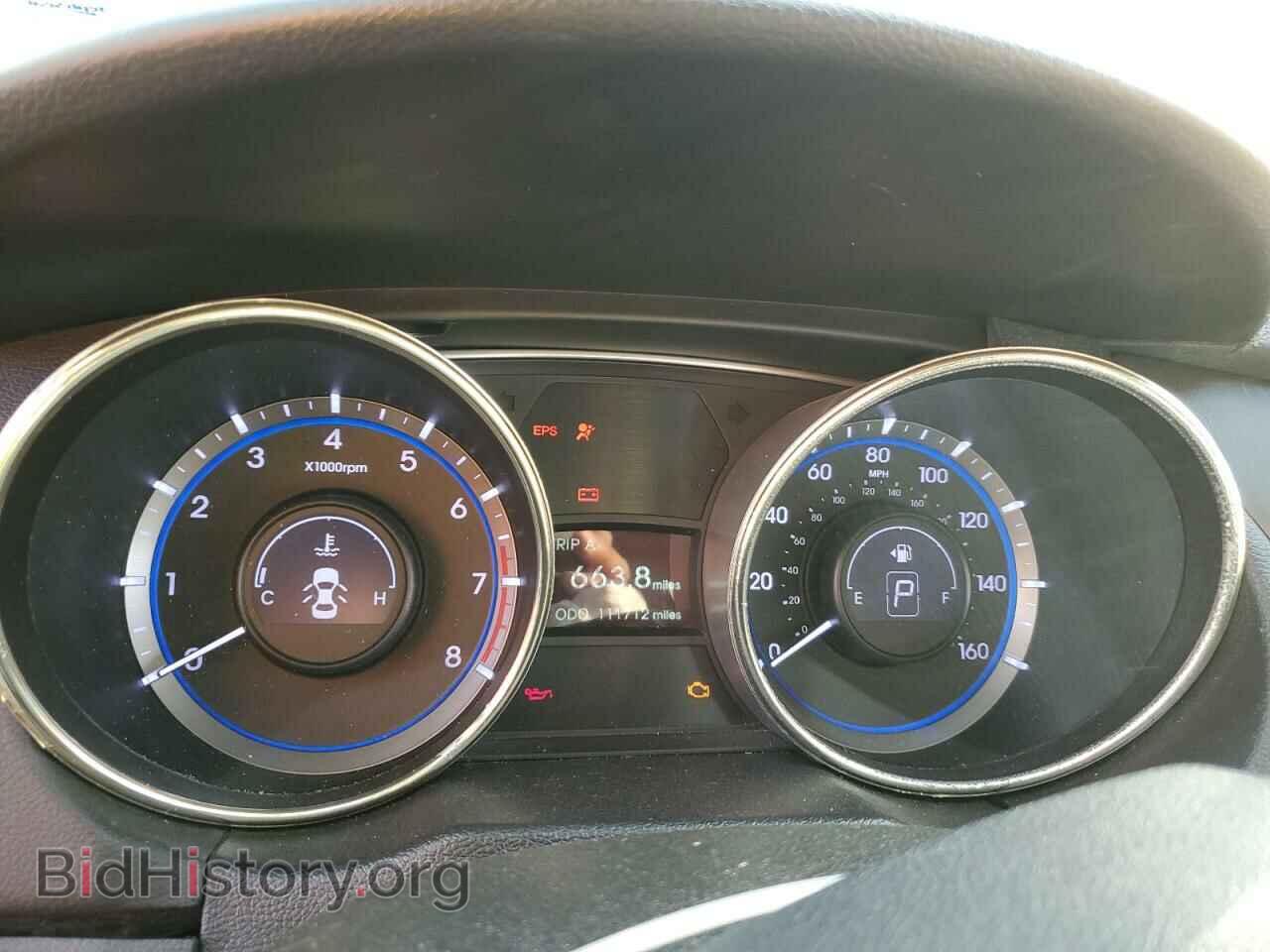 2012 HYUNDAI SONATA - VIN: 5NPEC4AB3CH445425 - Фото 9
