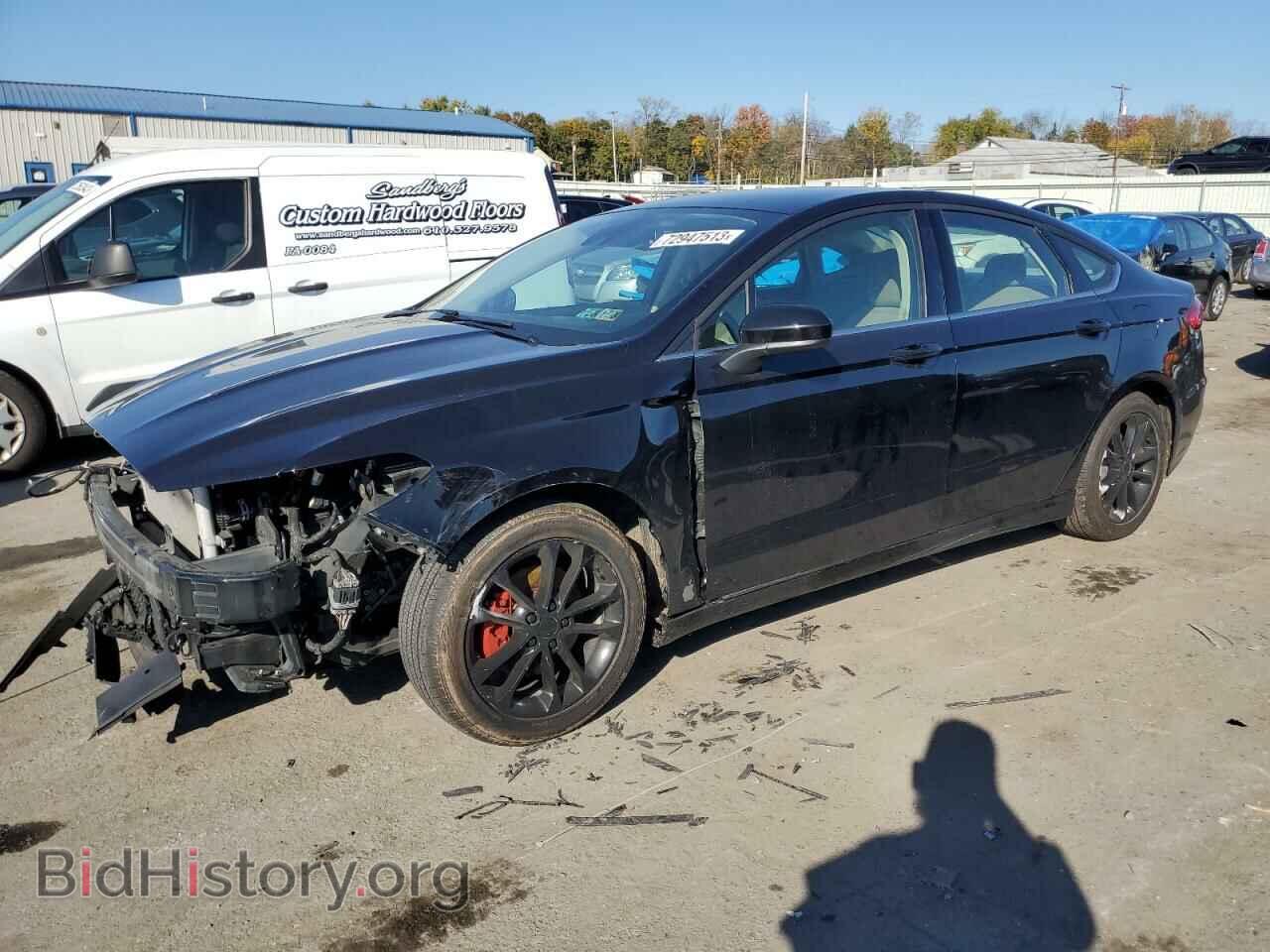 Photo 3FA6P0LU6LR262801 - FORD FUSION 2020