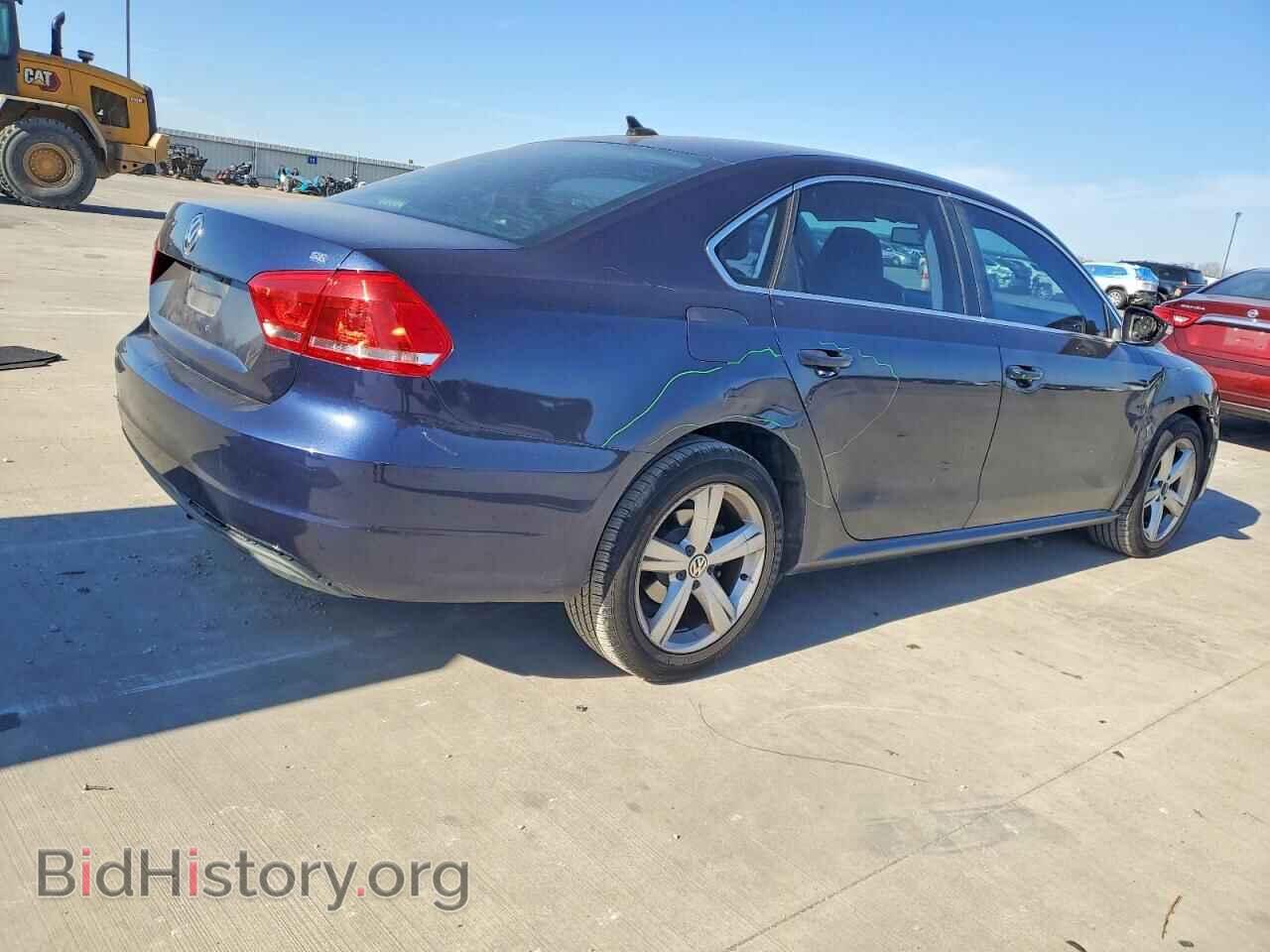 2012 VOLKSWAGEN PASSAT - VIN: 1VWBP7A35CC098612 - Фото 3