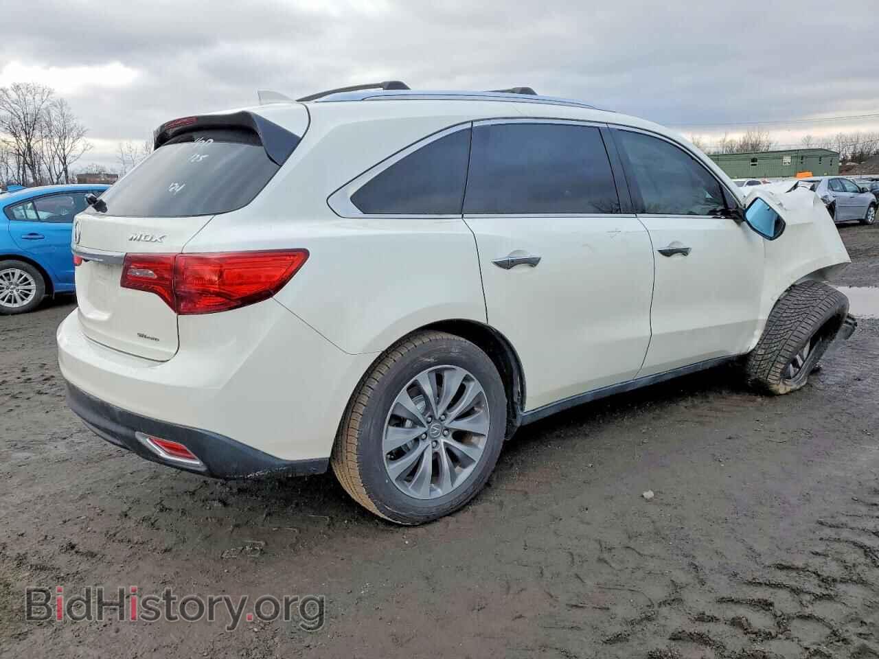 2016 ACURA MDX - VIN: 5FRYD4H4XGB014357 - Фото 3