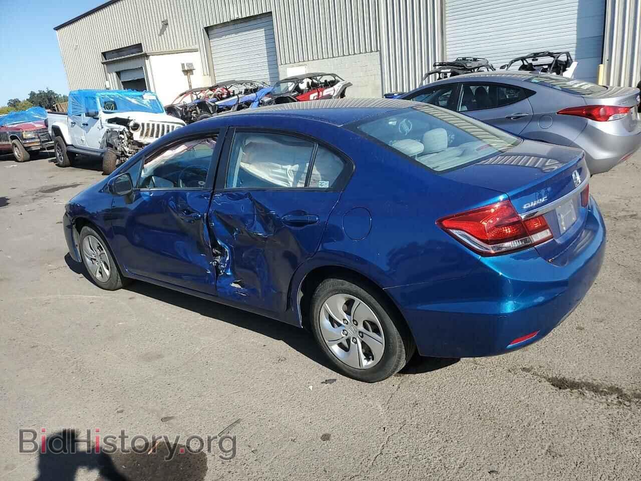 2014 HONDA CIVIC - VIN: 19XFB2F51EE224346 - Фото 2