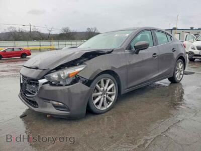 2017 Mazda 3 Touring, коричневый — VIN 3MZBN1V76HM111163, Copart