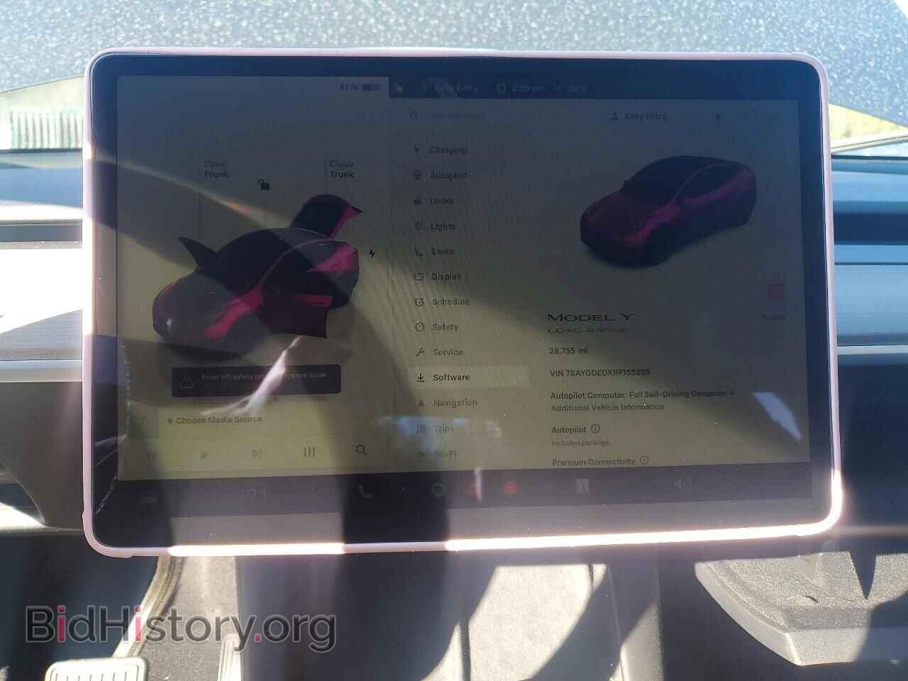 2024 TESLA MODEL Y - VIN: 7SAYGDEDXRF155285 - Фото 9