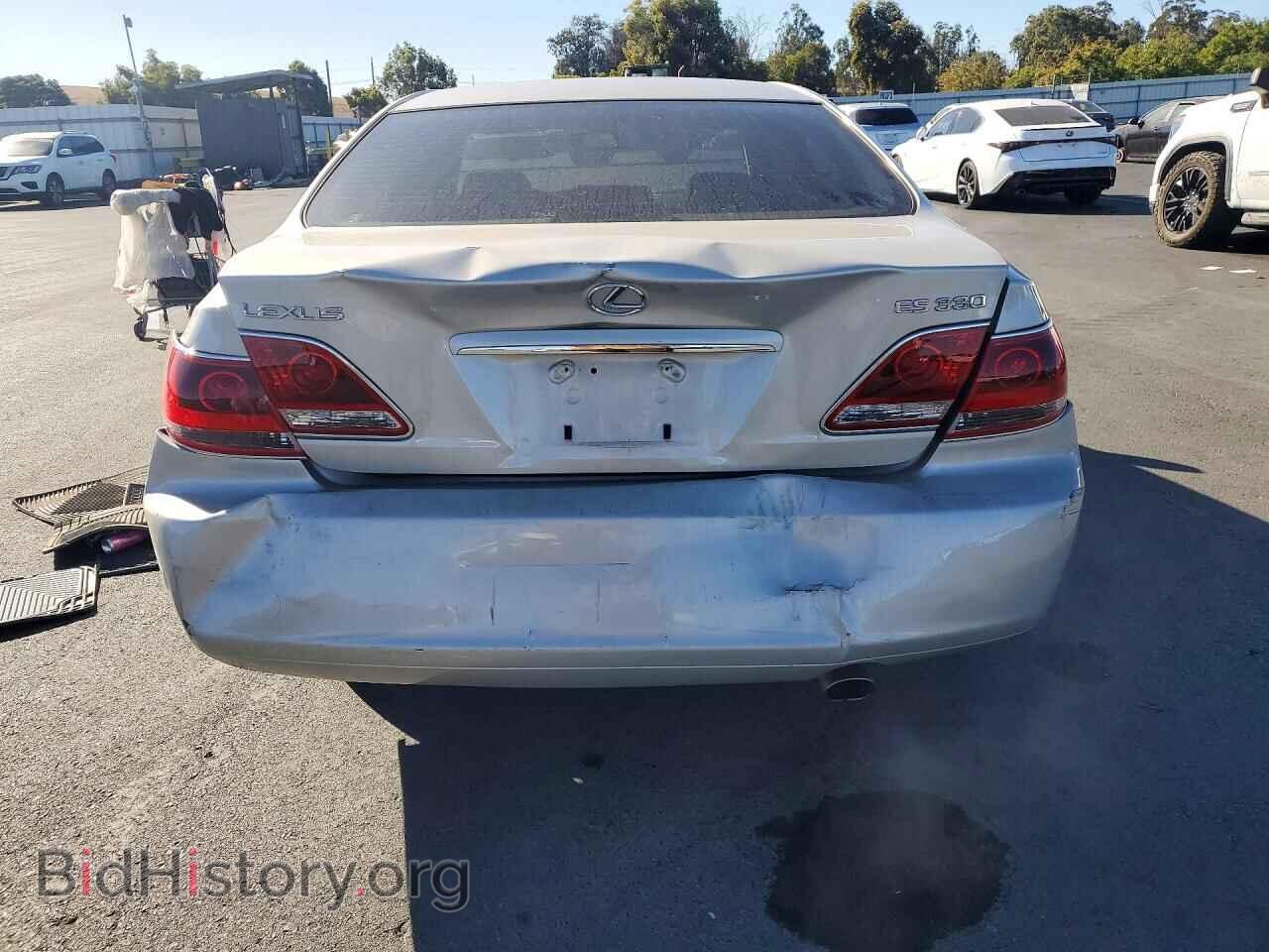 2005 LEXUS ES330 - VIN: JTHBA30G955079231 - Фото 6
