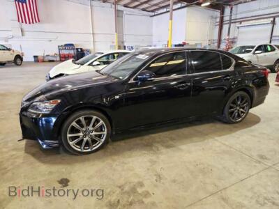 2015 Lexus GS350 350, черный — VIN JTHCE1BL5FA004347, Copart