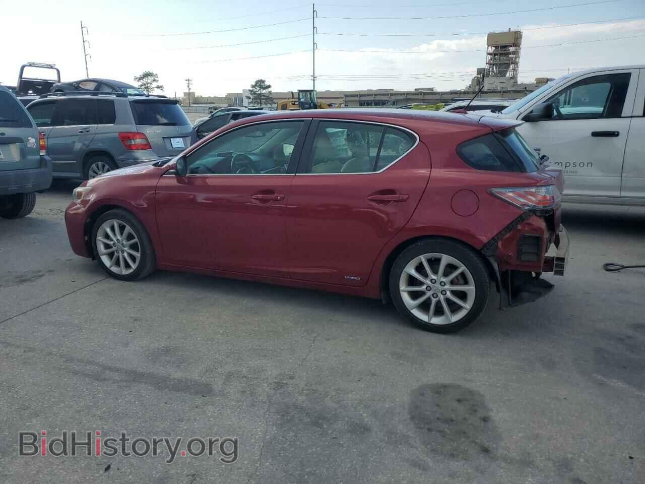 2012 LEXUS CT 200 - VIN: JTHKD5BH3C2048368 - Фото 2
