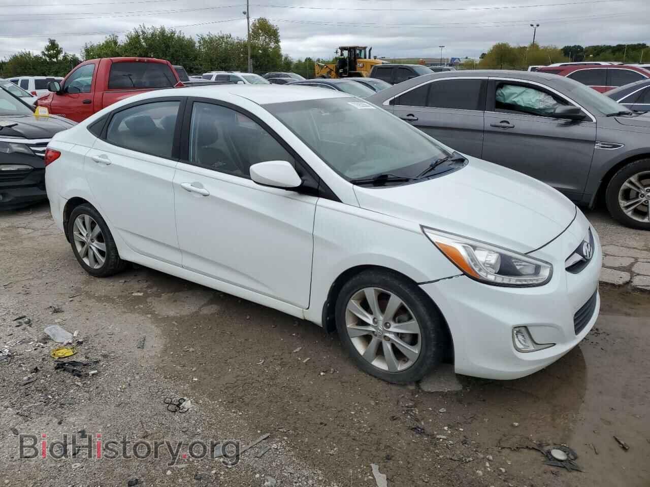 2014 HYUNDAI ACCENT - VIN: KMHCU4AE5EU717864 - Фото 4