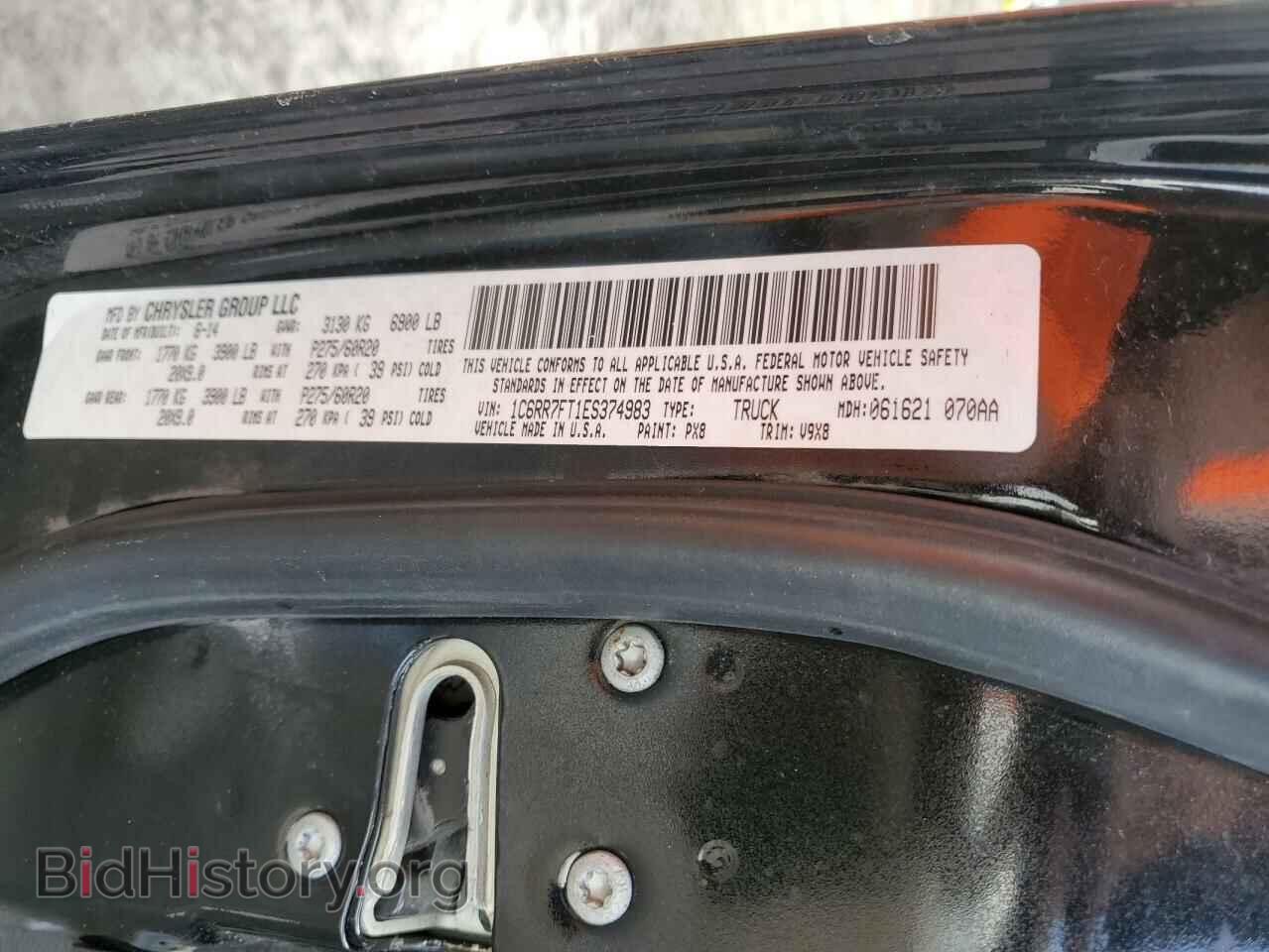 2014 RAM 1500 - VIN: 1C6RR7FT1ES374983 - Фото 13