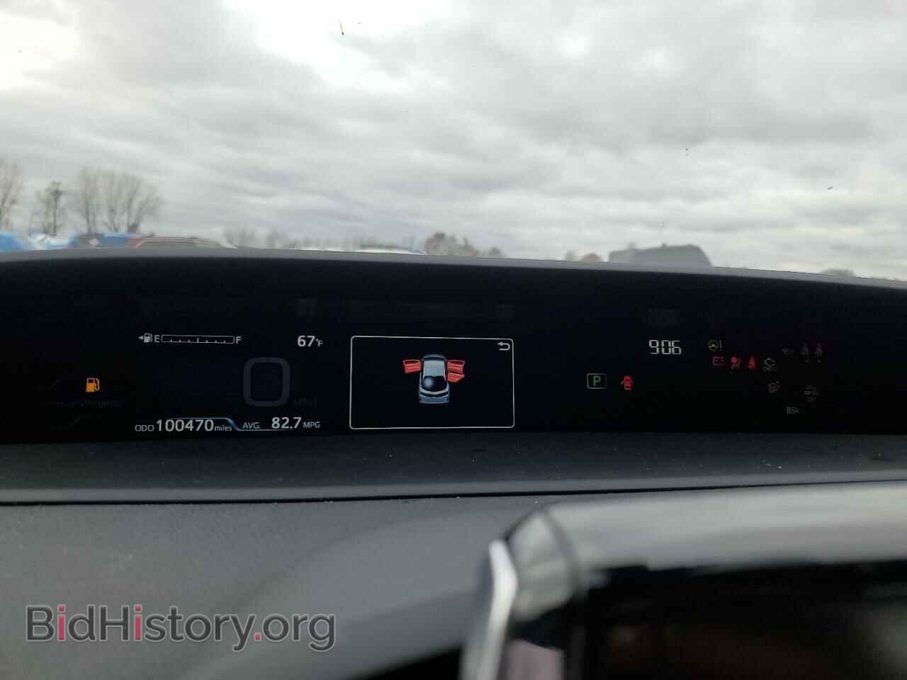 2019 TOYOTA PRIUS - VIN: JTDKARFP7K3113248 - Фото 9