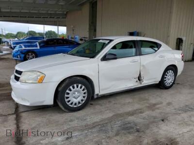 2008 Dodge AVENGER SE, white — VIN 1B3LC46K78N154967, Copart