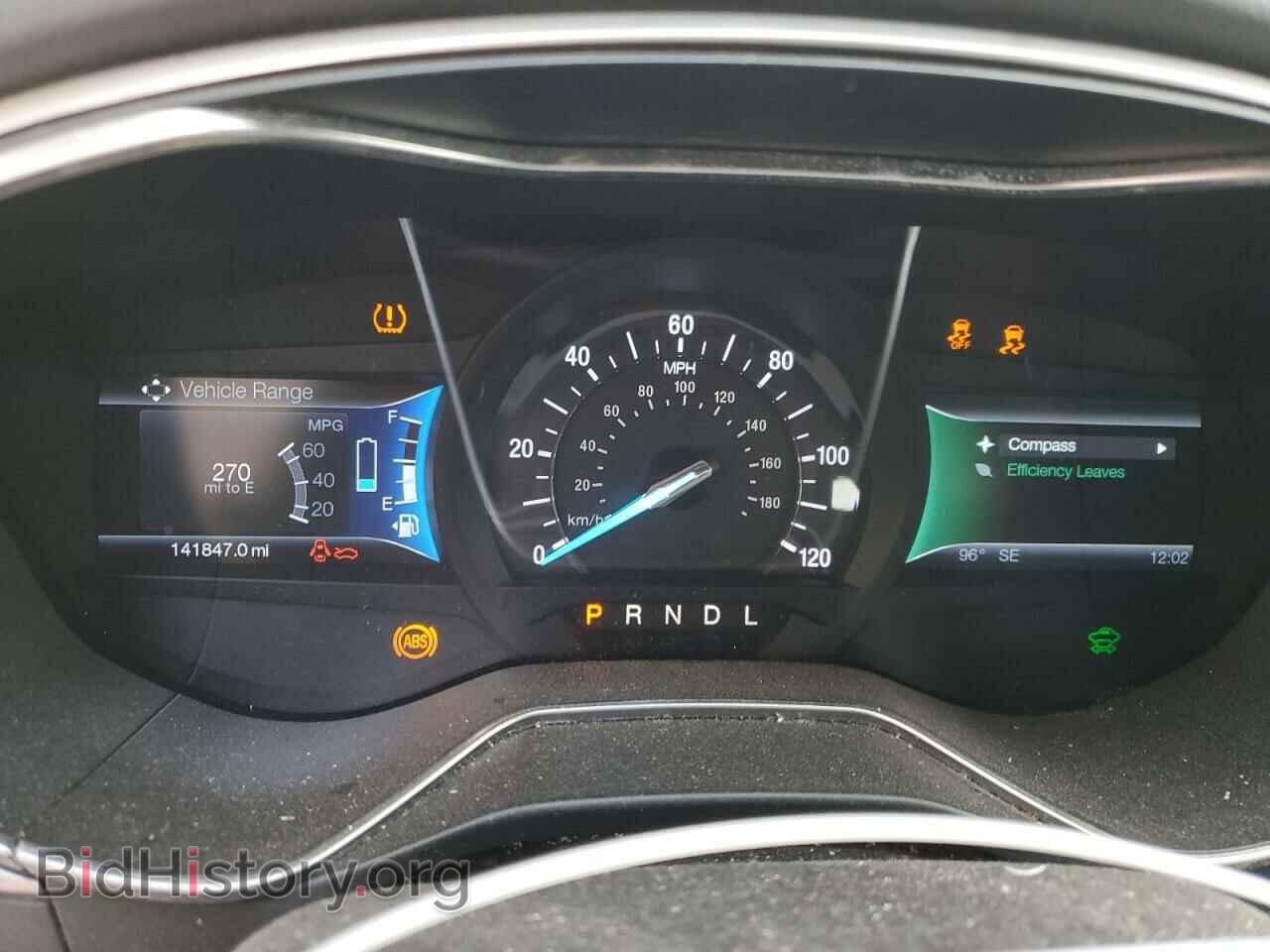 2014 FORD FUSION - VIN: 3FA6P0UU7ER368045 - Фото 9