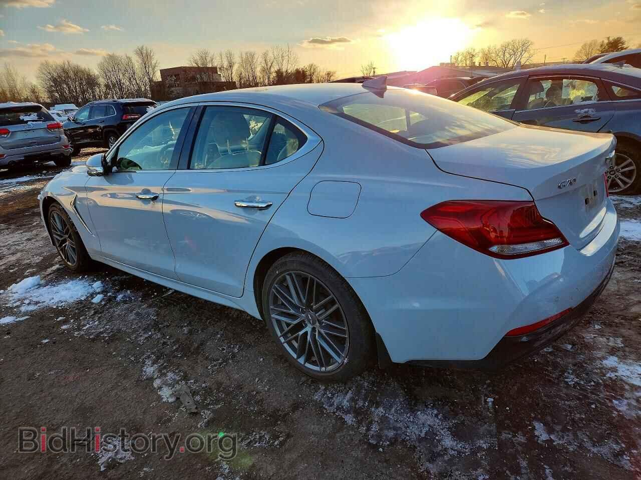 2019 GENESIS G70 - VIN: KMTG44LA3KU038155 - Фото 2