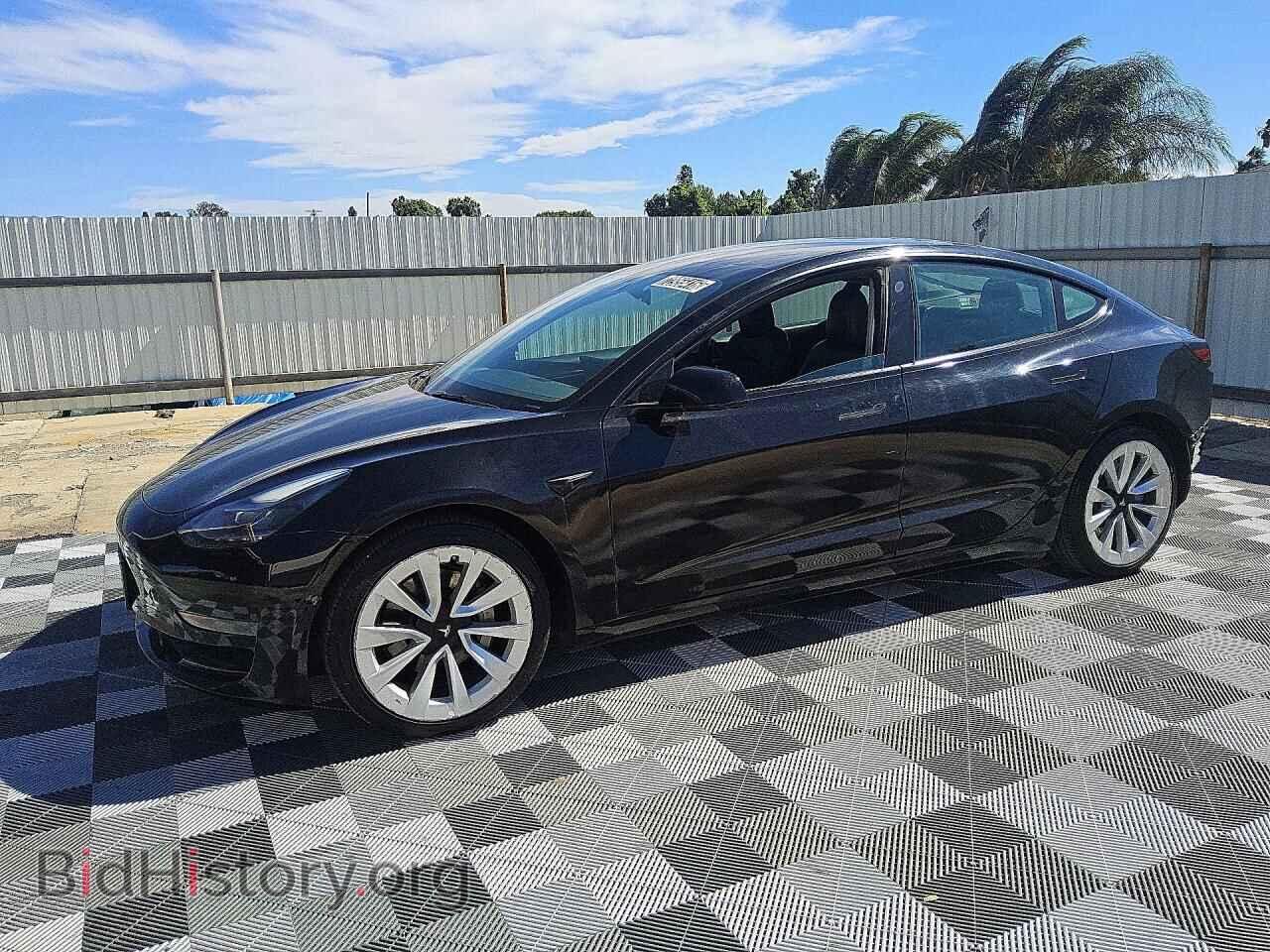Фотография 5YJ3E1EA9NF185339 - TESLA MODEL 3 2022