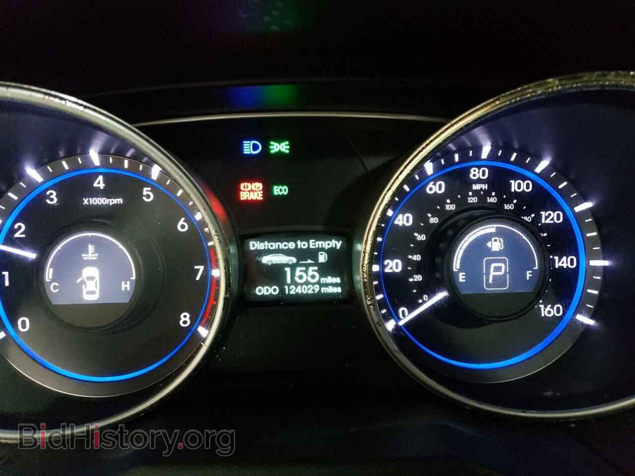 2012 HYUNDAI SONATA - VIN: 5NPEC4AC8CH352098 - Фото 9