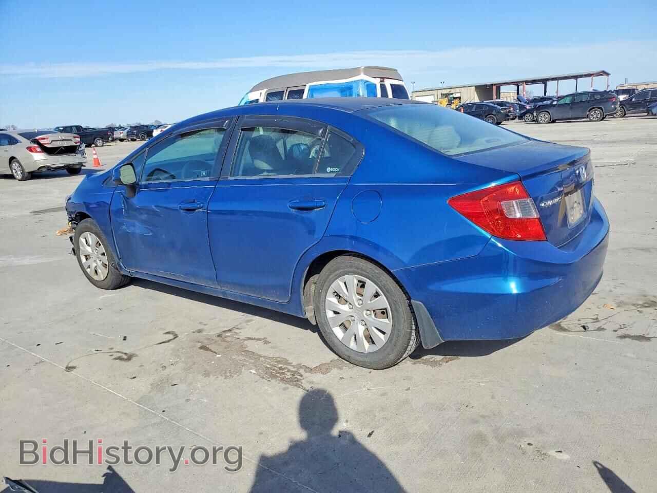 2012 HONDA CIVIC - VIN: 2HGFB2F55CH575960 - Фото 2