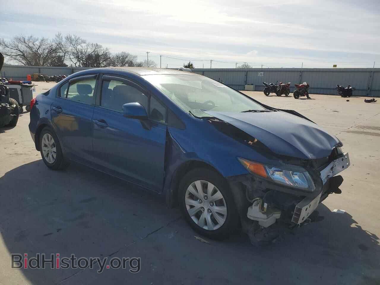 2012 HONDA CIVIC - VIN: 2HGFB2F55CH575960 - Фото 4