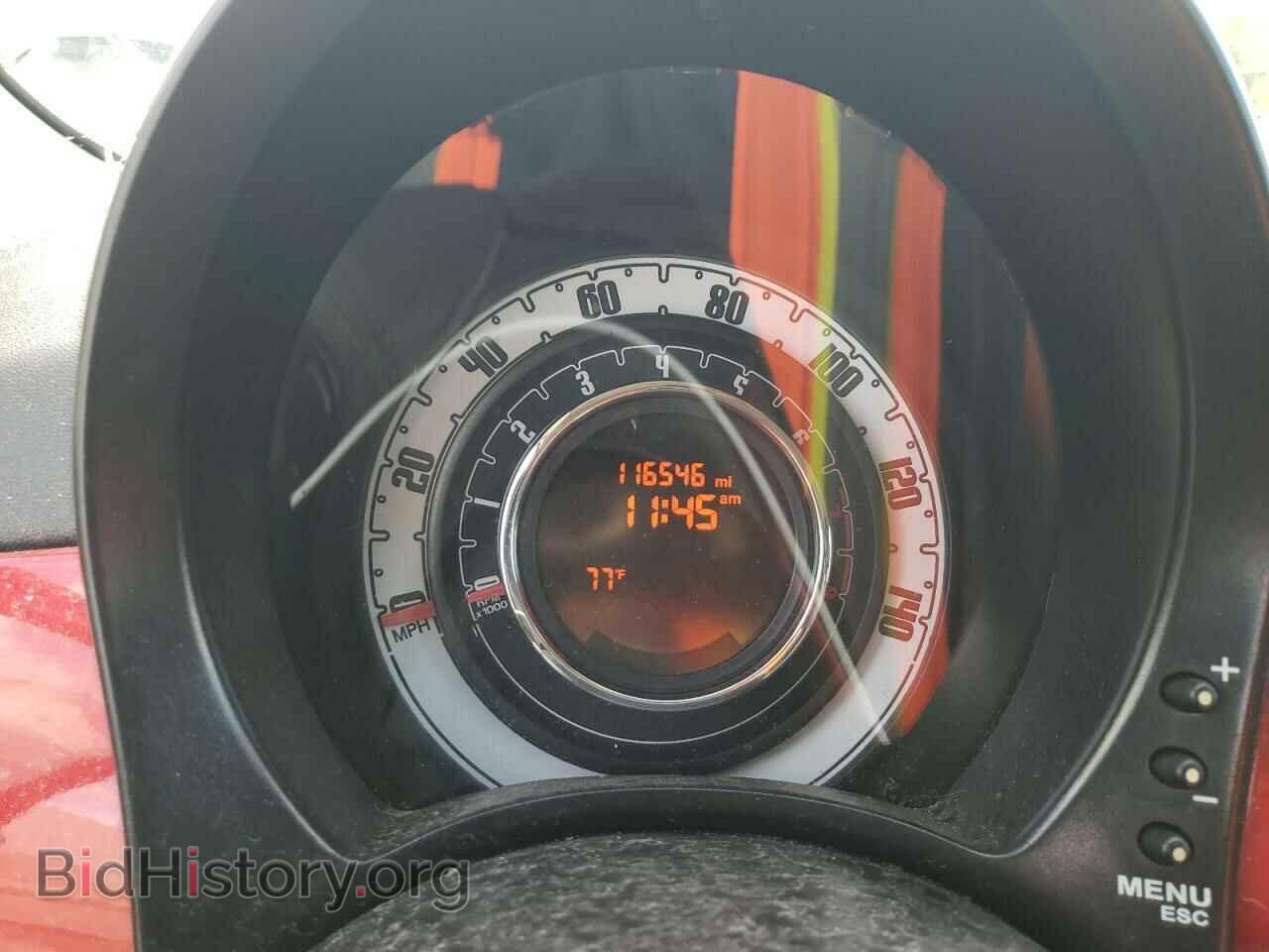 2012 FIAT 500 - VIN: 3C3CFFAR1CT306082 - Фото 9