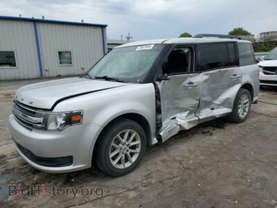 2014 Ford FLEX SE, silver — VIN 2FMGK5B80EBD24849, Copart