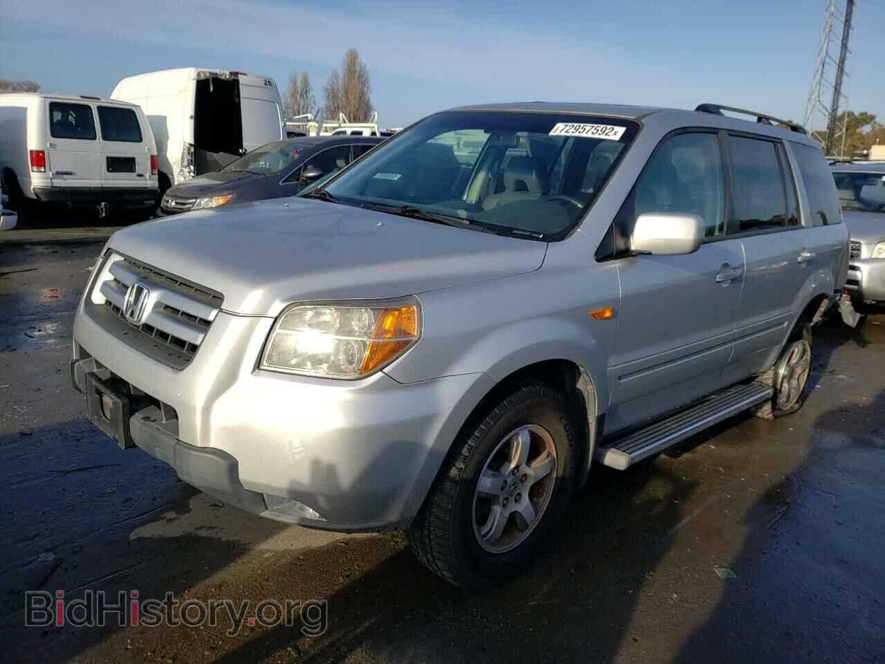 Photo 5FNYF28717B025287 - HONDA PILOT 2007