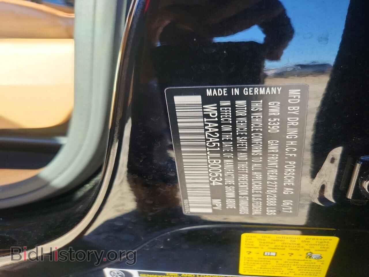 2018 PORSCHE MACAN - VIN: WP1AA2A51JLB00534 - Photo 13
