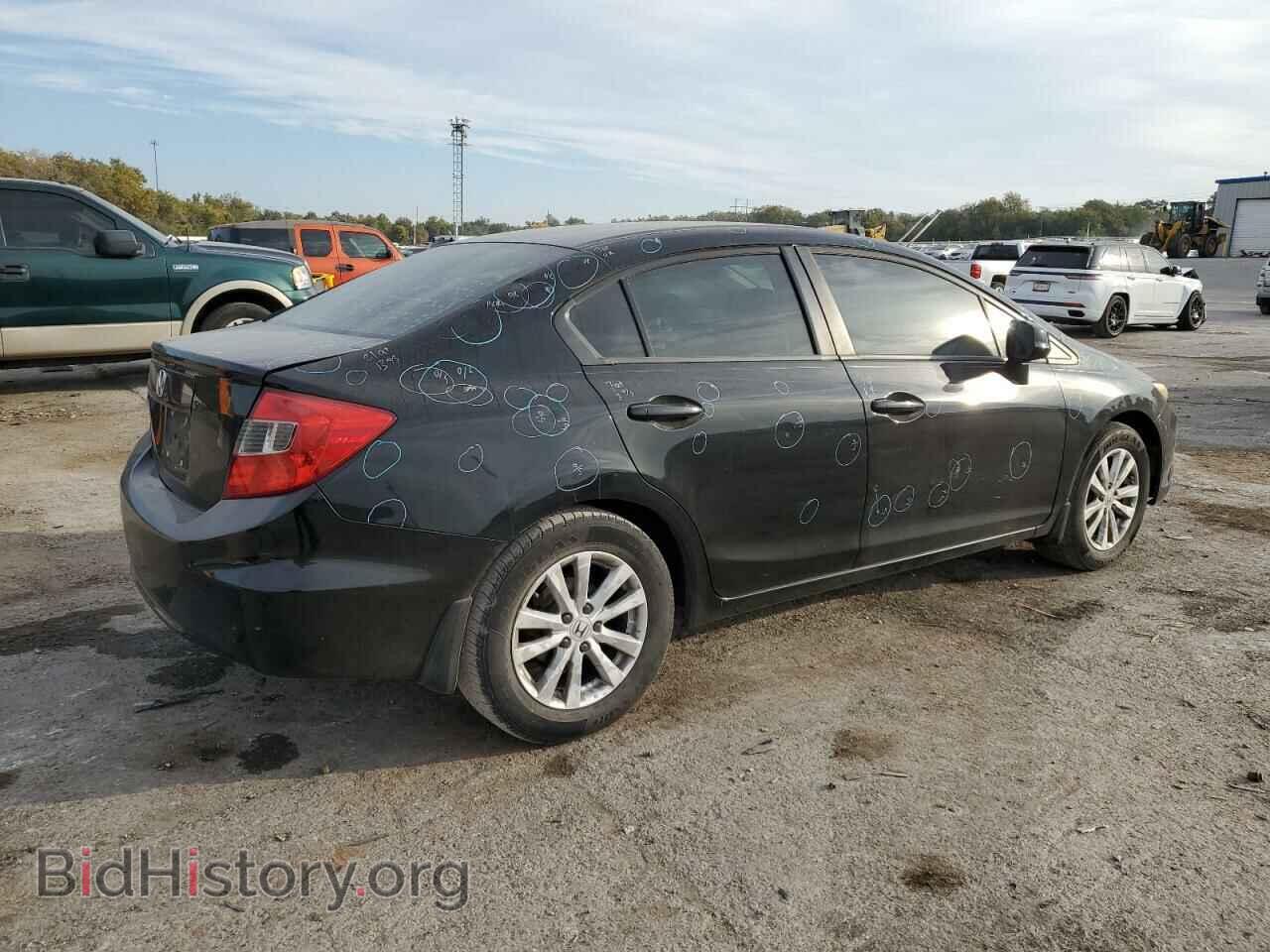 2012 HONDA CIVIC - VIN: 19XFB2F83CE381027 - Фото 3