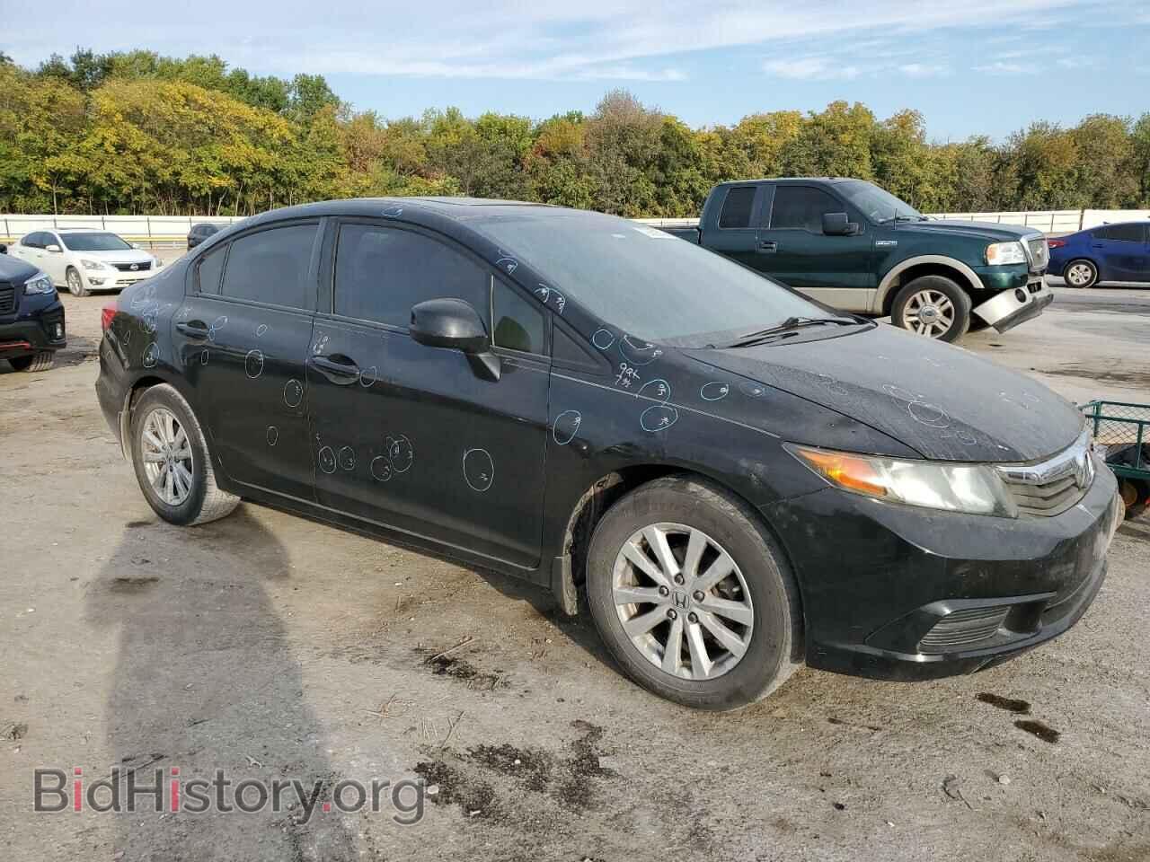 2012 HONDA CIVIC - VIN: 19XFB2F83CE381027 - Фото 4