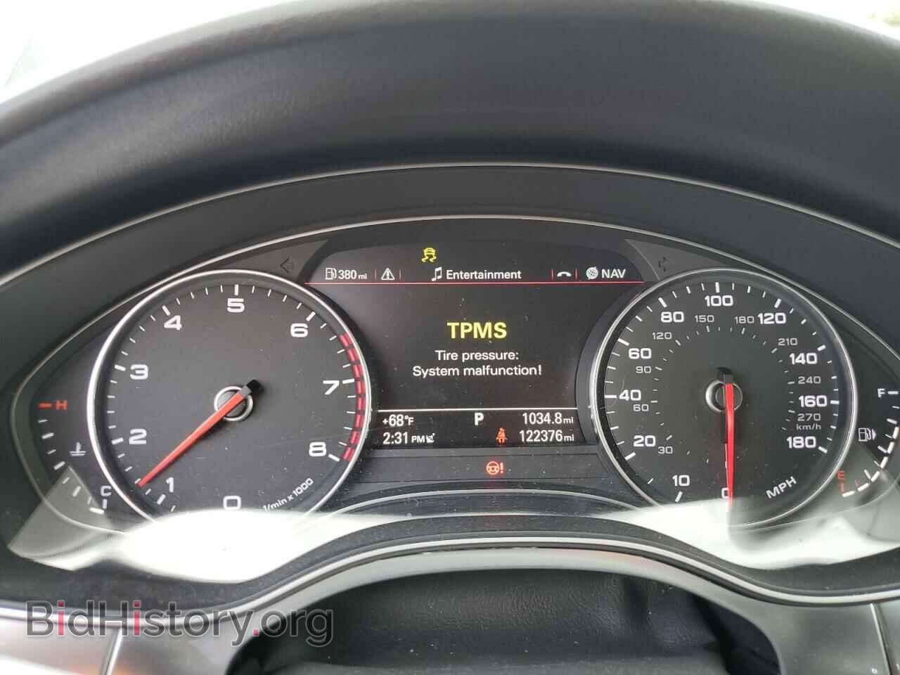 2012 AUDI A6 - VIN: WAUGGAFC5CN161871 - Фото 9