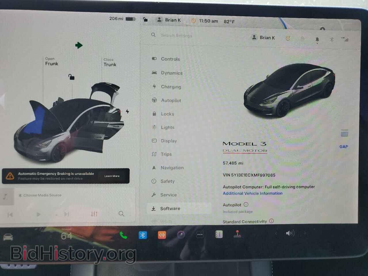 2021 TESLA MODEL 3 - VIN: 5YJ3E1ECXMF997085 - Photo 9