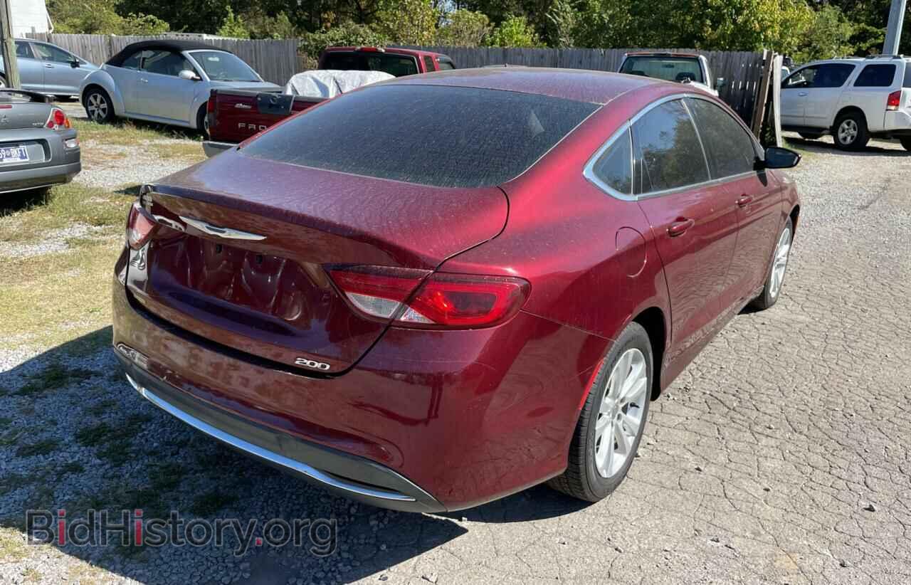 2015 CHRYSLER 200 - VIN: 1C3CCCAB5FN632871 - Фото 4