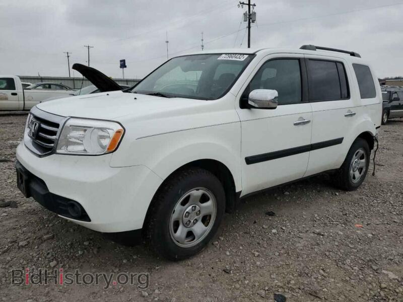 2014 Honda PILOT Pilot LX (VIN 5FNYF4H20EB025794) — фото 1 из 14, Copart, повреждение: задняя часть