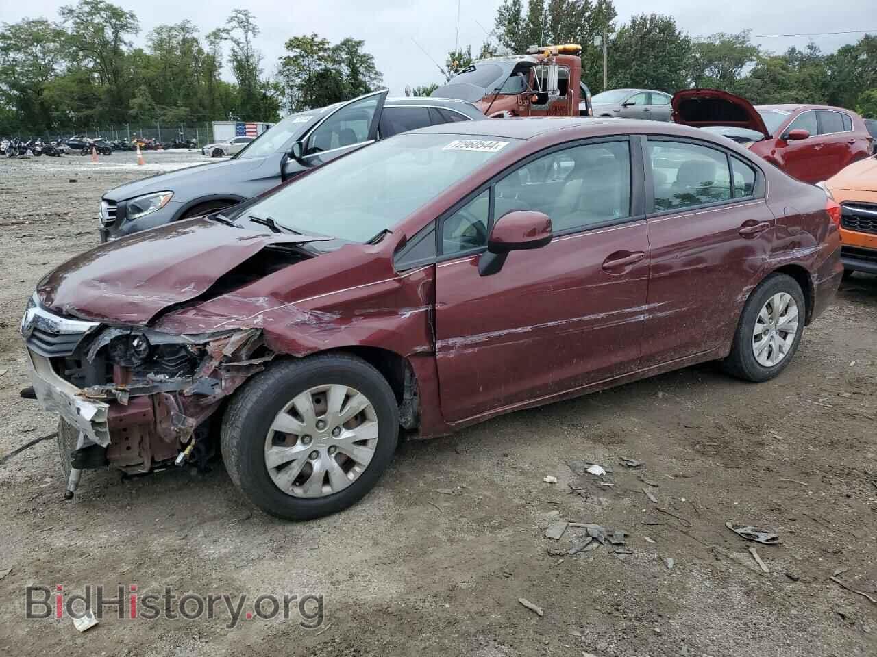 Фотография 2HGFB2F57CH612572 - HONDA CIVIC 2012