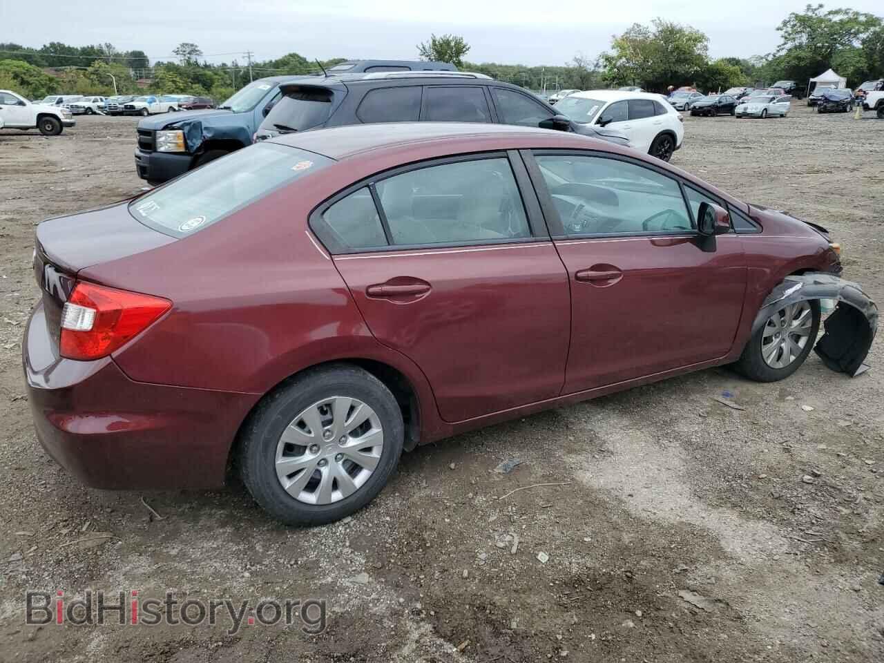 2012 HONDA CIVIC - VIN: 2HGFB2F57CH612572 - Фото 3